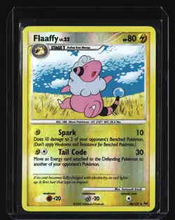 Pokemon FLAAFFY 48/127 Reverse Holo (2009 Platinum) LP/Light Play - Image 1