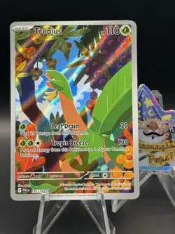 Pokemon TCG Tropius 195/193 Scarlet & Violet Paldea Evolved Illustration Rare - Image 1