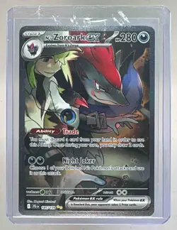 N's Zoroark ex 2025 Pokemon SV Journey Together - JTG EN #185/159 - Image 1