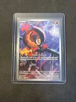 Charcadet 022 Black Star Promo Pokemon Center Stamp Phantasmal Flames ETB - Image 1