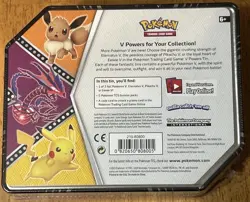 Pokemon TCG V Powers Tin Eternatus V 5 Booster Packs Factory Sealed.. - Image 2