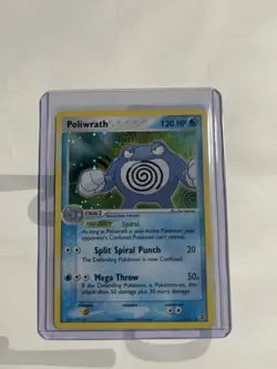 Poliwrath 11/112 EX FireRed & LeafGreen Holo Pokemon Card TCG Near Mint (Great) - Image 1