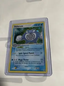 Poliwrath 11/112 EX FireRed & LeafGreen Holo Pokemon Card TCG Near Mint (Great) - Image 2