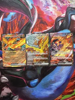 Pokemon TCG Team Rocket's Moltres ex Destined Rivals Stamped UPC Promo Set - Image 2