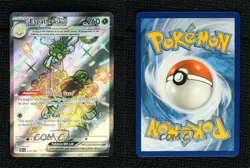 Shiny Ultra Rare - Espathra ex Pokemon Scarlet & Violet Paldean Fates PAF #214 - Image 3