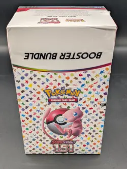 Pokemon 151 SV3.5 Booster Bundle Display Factory Sealed Case - Image 1