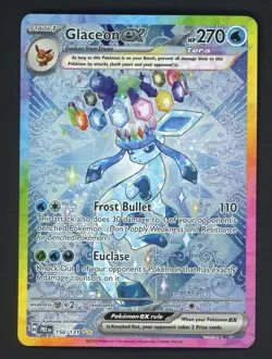 Auction #2 2025 Pokemon PRE EN Special Illustration Rare #150 Glaceon ex - Image 1