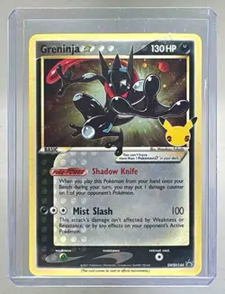 Greninja Gold Star 2019 Pokemon Sword & Shield Black Star Promo #SWSH144 - Image 1