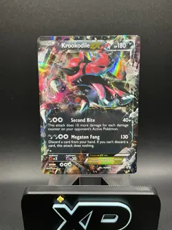 Krookodile EX XY25 Black Star PROMO Rare Pokemon Card TCG - Image 1