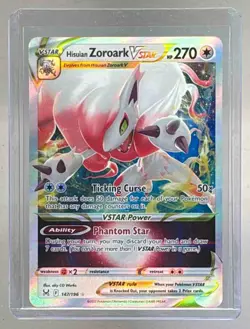 Hisuian Zoroark VSTAR 2022 Pokemon Sword & Shield Lost Origin #147/196 Holo - Image 1