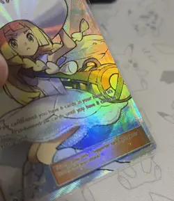 Lillie Trainer 147/149 Ultra Rare Full Art Holo Foil Pokemon SM Base Set 2017 - Image 2