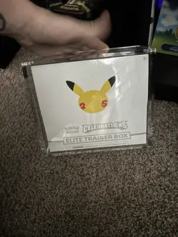 Pokemon TCG: 25th Anniversary Celebrations Elite Trainer Box (2021) 820650809439 - Image 1