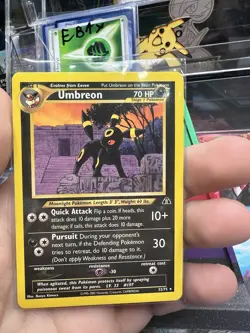Pokemon TCG Umbreon 32/75 Neo Discovery Regular - Image 1