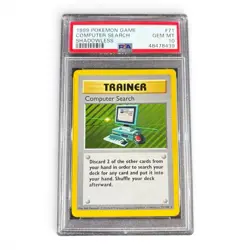 1999 Pokemon Base Set Computer Search Shadowless #71 PSA 10 GEM MINT 💎 - Image 1