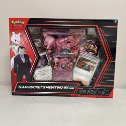 New & Sealed! Pokemon TCG Team Rockets Mewtwo Ex Box - Image 1