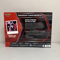 New & Sealed! Pokemon TCG Team Rockets Mewtwo Ex Box - Image 2