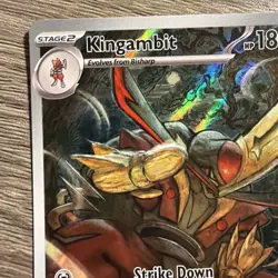 💥 Pokemon TCG Scarlet & Violet Kingambit SVP 130 Black Star Promo Illustration - Image 2