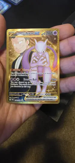 Pokemon Team Rockets Mewtwo EX 240/182 Destined Rivals English Edition - Image 1