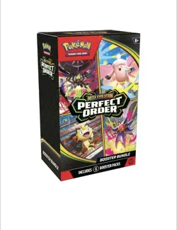 Pokemon TCG: Mega Evolution-Perfect Order Booster Bundle (6 Packs) - Presale - Image 1