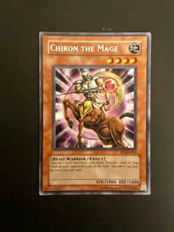 Yu-Gi-Oh! Chiron The Mage FET-EN021 Flaming Eternity LP Rare Unlimited Edition - Image 1