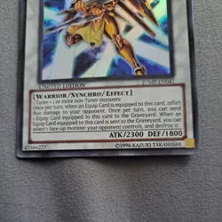 YuGiOh - Seven Swords - Warrior JUMP-EN047 Limited Edition Ultra Rare NM - Image 4