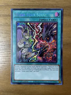 Yu-Gi-Oh - Stake Your Soul! - MP24-EN142 - Prismatic Secret Rare - Image 1