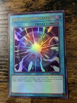 YU-GI-OH SUPER POLYMERIZATION CH01-EN033 CHRONICLES SD NM - Image 1