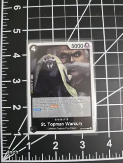 St. Topman Warcury OP13-089 Foil One Piece Carrying On His Will NM/M - Image 1