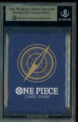 2024 One Piece Best Premium Booster Japanese Monkey D Luffy Alt Art Foil BGS 9.5 - Image 2