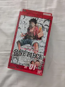 One Piece TCG ST01 Starter Deck English Sealed Brand New 811039038366 - Image 1