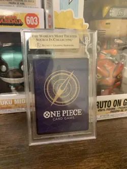 English One Piece Romance Dawn Luffy OP01-024 Alt Art BGS9.5 Gem Mint Wave 1 - Image 2