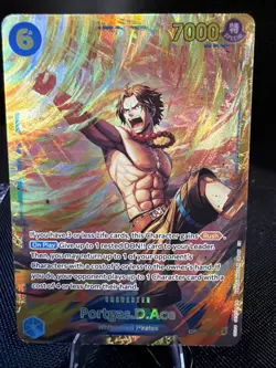 One Piece - OP13-119 - SEC - Portgas.D.Ace Foil NM - Image 1