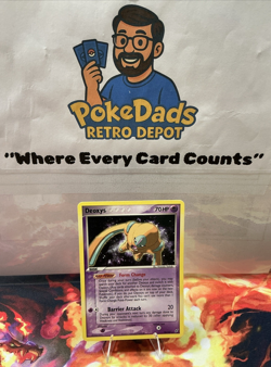 Deoxys 18/107 EX Deoxys (2005)- Black Star Rare- NM/LP -Pokemon TCG + Free Card - Image 1