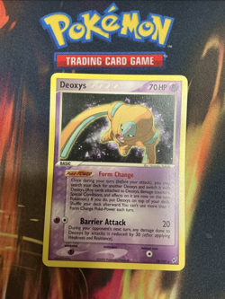 Deoxys 18/107 EX Deoxys (2005)- Black Star Rare- NM/LP -Pokemon TCG + Free Card - Image 3
