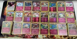 Pokemon TCG 100 Card Fairy Lot: 2013-2019 XY, SM, EX Holo/Reverse Holo, NM-MP - Image 1