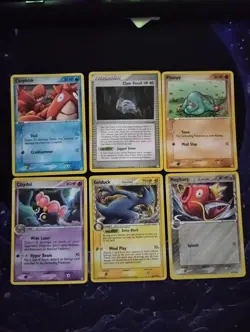 Pokemon 6 Card Lot Delta Species Magikarp Golduck Corphish Claydol Etc NM/M - Image 1