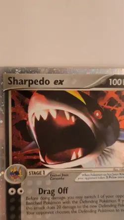 Pokemon TCG - Sharpedo ex 104/107 Deoxys - Holo Pokemon Card - Image 4
