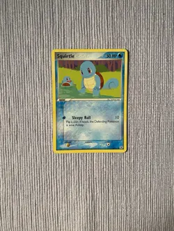 Pokemon TCG Squirtle Fire Red Leaf Green 82/112 Non-Holo Card LP - Image 1