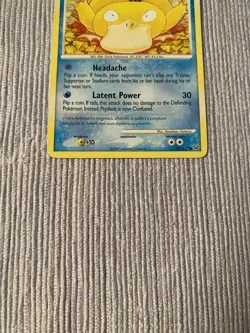 Pokemon TCG Psyduck Platinum Non-Holo Card 87/127 LP - Image 5