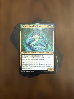 MTG Commander Deck - Tatyova, Benthic Druid - 100 Cards Magic the Gathering EDH - Image 1