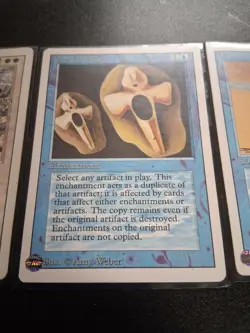 MTG Cards Revised set including #53 Copy Artifact - Image 1