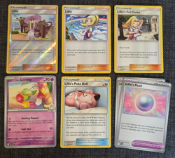 Lillie & related cards - 7 cards - Pokemon Cards mini-set - Image 1