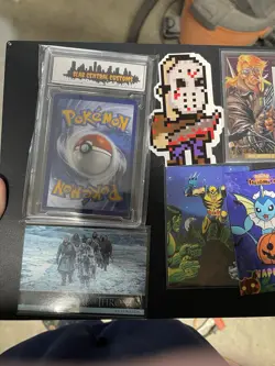 Tyranitar Rev Holo POKEMON Graded 10 Slab Central+ Bonus Cards - Image 2