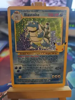 Pokemon TCG Blastoise Celebrations Classic Collection Card 2/102 NM Condition - Image 1