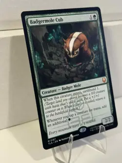 Badgermole Cub MTG Magic The Gathering Avatar (0167) MINT, GORGEOUS CARD - Image 2