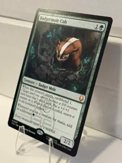 Badgermole Cub MTG Magic The Gathering Avatar (0167) MINT, GORGEOUS CARD - Image 3