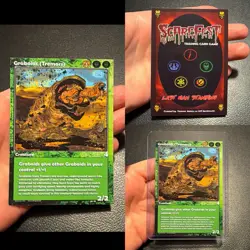 Official Scarefest TCG Trading Card Game - Graboids (Tremors) Creature 2025 - Image 1