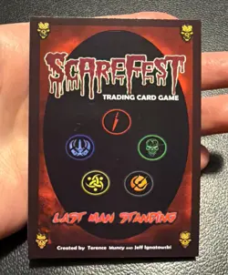 Official Scarefest TCG Trading Card Game - Graboids (Tremors) Creature 2025 - Image 3