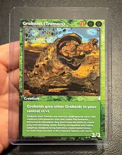 Official Scarefest TCG Trading Card Game - Graboids (Tremors) Creature 2025 - Image 4