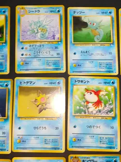 18 cards Pokemon card Japanese Old Back Seel Dewgong Kingler Staryu bulk fym9-3 - Image 3
